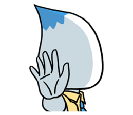 Droplets Man sticker #332319