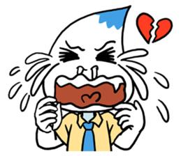 Droplets Man sticker #332331