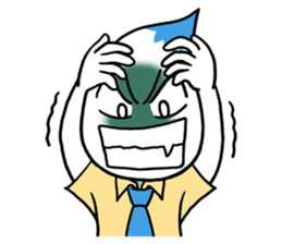 Droplets Man sticker #332342