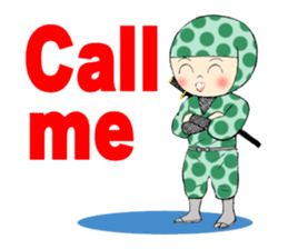Polka dotninja sticker #332441