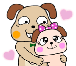 LoveLoveMr.metabon&Ms.korone sticker #332536