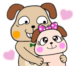 LoveLoveMr.metabon&Ms.korone sticker #332536