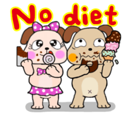 LoveLoveMr.metabon&Ms.korone sticker #332540