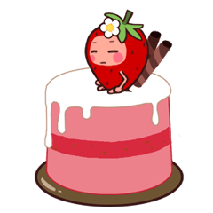 The feeling of a strawberry