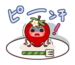The feeling of a strawberry sticker #332645