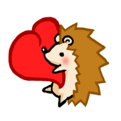 Hedgehog Sticker!