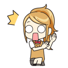 PARFAIT TOMO Momoka sticker #333211