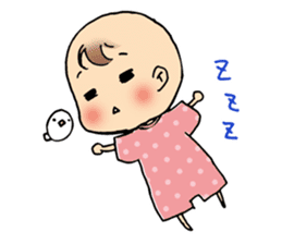 The kazumama family's child stamp sticker #333257