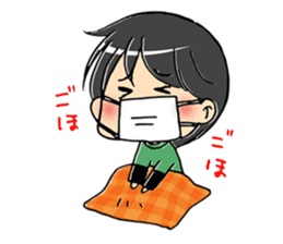 The kazumama family's child stamp sticker #333261