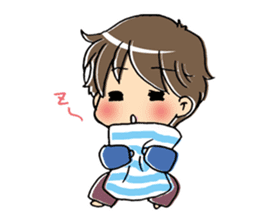 The kazumama family's child stamp sticker #333264