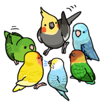 BIRDS! sticker #333332