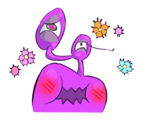 comic girl COSMO sticker #333731