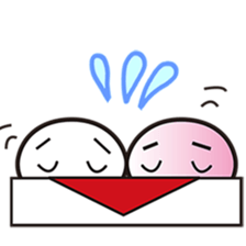 Japanese message stamp sticker #333953