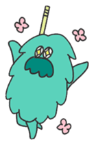 Mossan of mop Japanese version sticker #333986