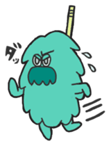 Mossan of mop Japanese version sticker #333987