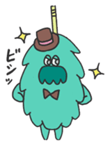 Mossan of mop Japanese version sticker #333990