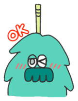 Mossan of mop Japanese version sticker #333999