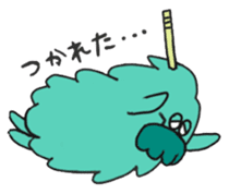 Mossan of mop Japanese version sticker #334001