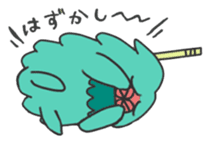 Mossan of mop Japanese version sticker #334003