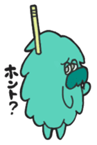 Mossan of mop Japanese version sticker #334008