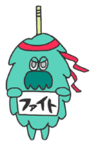 Mossan of mop Japanese version sticker #334019