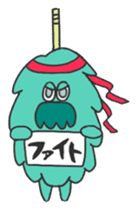 Mossan of mop Japanese version sticker #334019