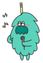 Mossan of mop Japanese version sticker #334022