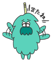 Mossan of mop Japanese version sticker #334024