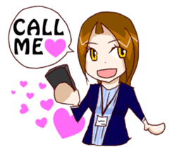 Daily lives of working woman Etsuko sticker #334069