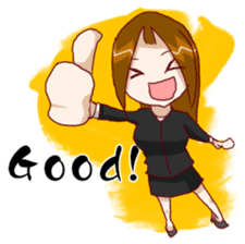 Daily lives of working woman Etsuko sticker #334070