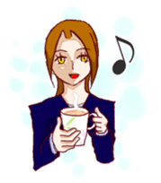 Daily lives of working woman Etsuko sticker #334098