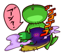 Gon & Mukigon -Funny cute chara sticker #334351