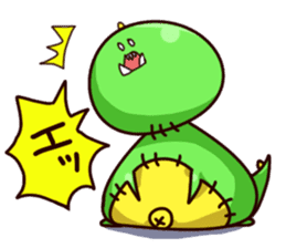 Gon & Mukigon -Funny cute chara sticker #334356
