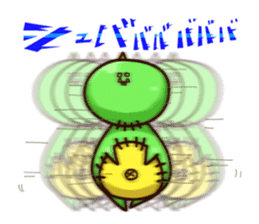 Gon & Mukigon -Funny cute chara sticker #334362