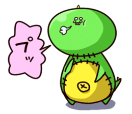 Gon & Mukigon -Funny cute chara sticker #334369