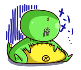 Gon & Mukigon -Funny cute chara sticker #334374