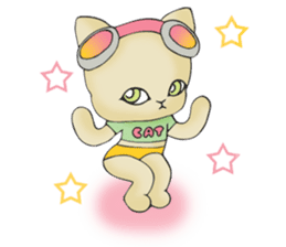 Necoco cat sticker #334391