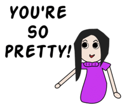 English with Lina: (1) Love sticker #334585