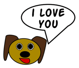 English with Lina: (1) Love sticker #334587