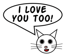 English with Lina: (1) Love sticker #334588