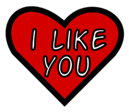 English with Lina: (1) Love sticker #334594