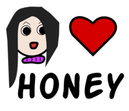 English with Lina: (1) Love sticker #334600