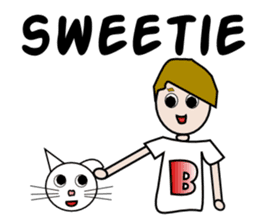 English with Lina: (1) Love sticker #334602