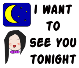 English with Lina: (1) Love sticker #334603