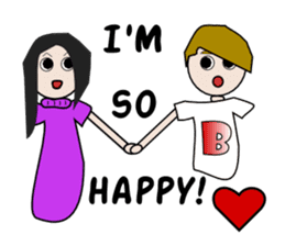 English with Lina: (1) Love sticker #334607