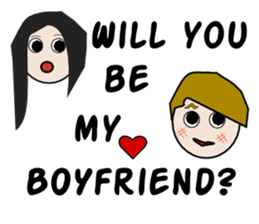 English with Lina: (1) Love sticker #334609