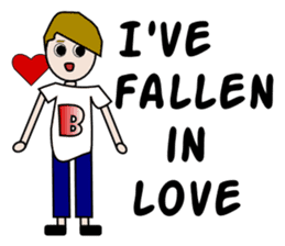 English with Lina: (1) Love sticker #334614