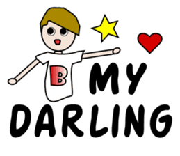 English with Lina: (1) Love sticker #334615