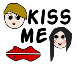 English with Lina: (1) Love sticker #334616