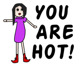 English with Lina: (1) Love sticker #334619